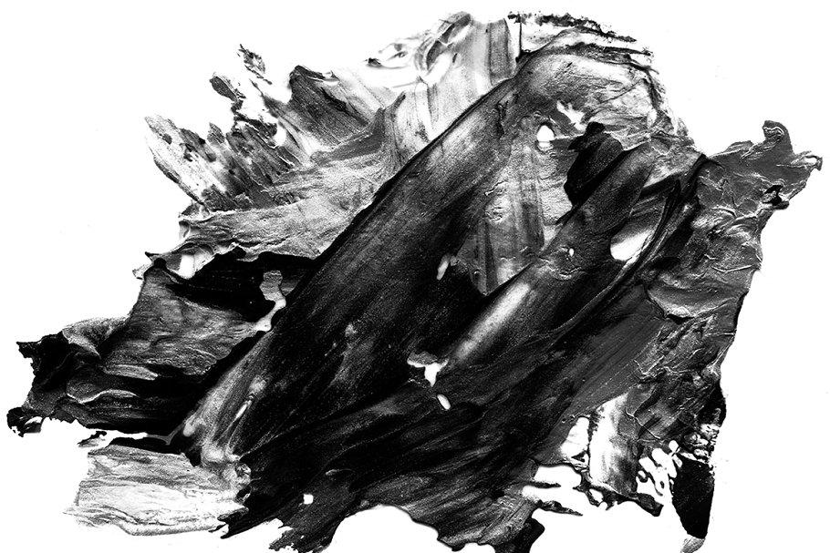 创意抽象纹理系列：8个抽象黑色系油画丙烯酸图案纹理 Abstract Paint, Vol. 5_img_2