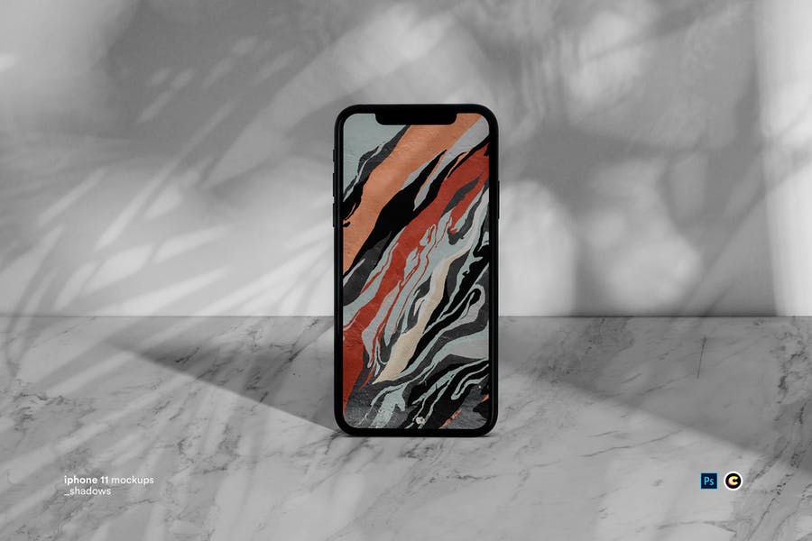 应用程序UI&网页设计效果图iPhone 11样机模板 iPhone 11 Mockup_img_2