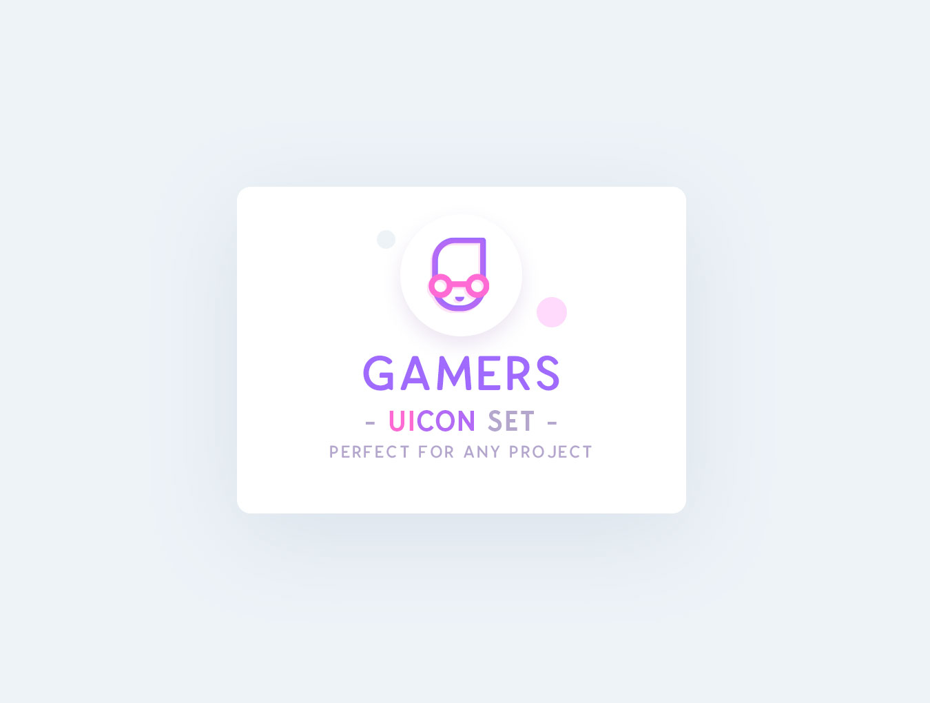 12个精美游戏玩家&极客矢量图标套件 UICON Gamers Icons_img_2