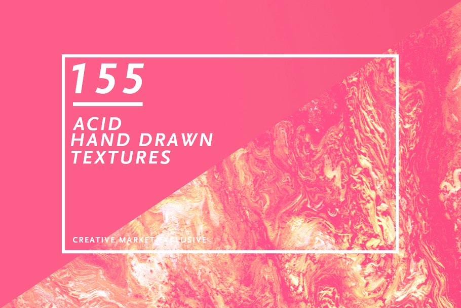 155款抽象丙烯酸背景纹理设计素材包 155 Acid Textures_img_2