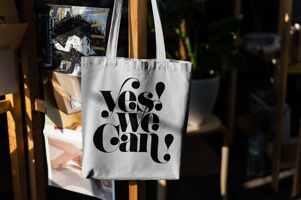 23款时尚生活方式手提帆布袋设计样机模板素材合集 Canvas Tote Bag Mockup Lifestyle_img_2