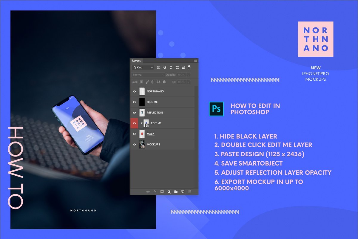 超巨量手持iPhone X/11/Xs Max手机UI设计预览效果图样机模板 MEGA PSD MOCKUP BUNDLE 40 IN 1_img_2