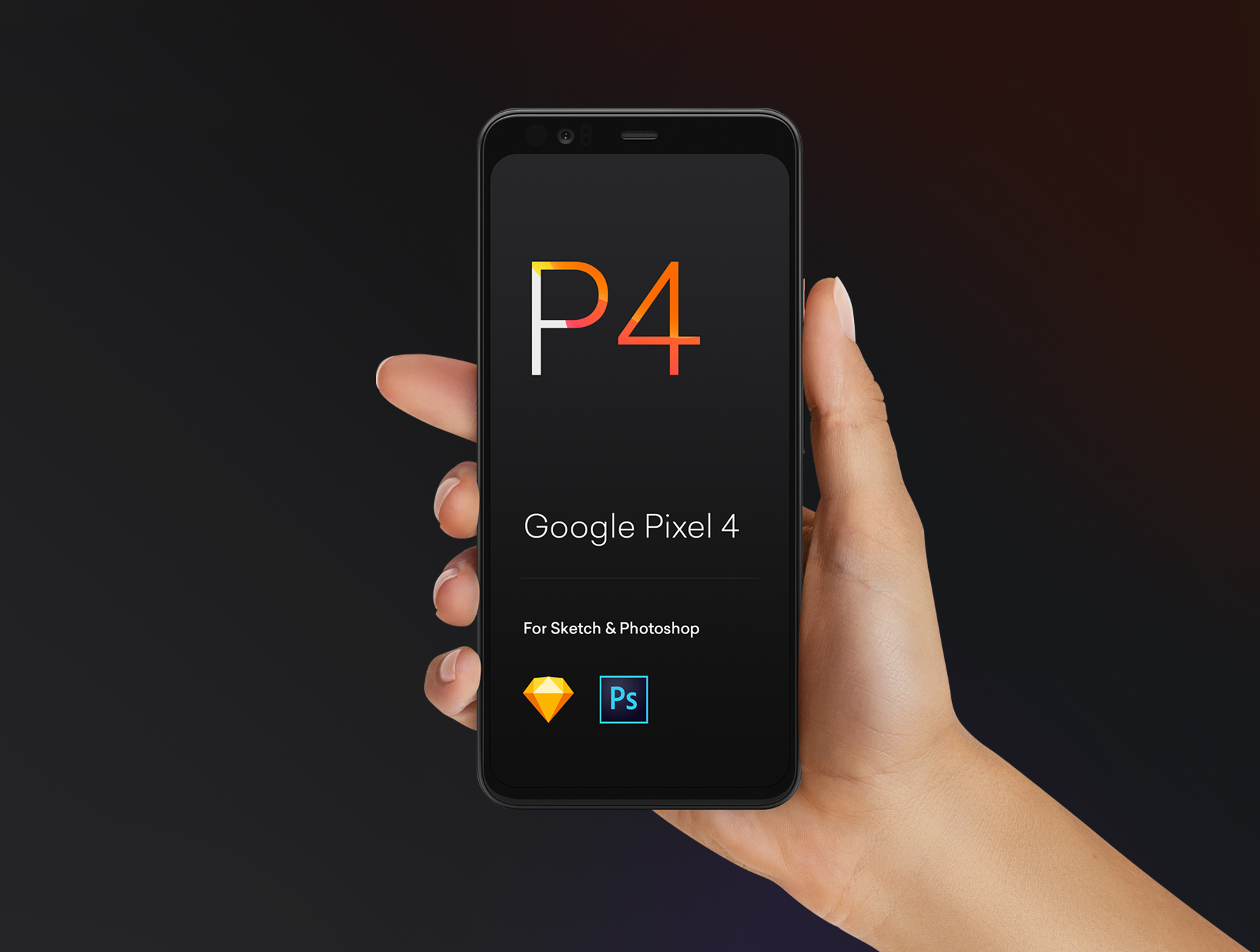 手持iPhone 11|S10|Pixel 4手机屏幕预览样机模板 Hand Mockups iPhone 11, S10, Pixel 4_img_2