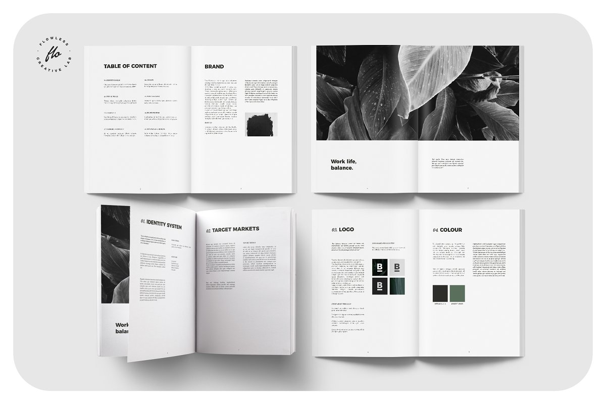 9款企业介绍产品营销画册杂志设计Indesign模板 Magazine Template Bundle_img_2