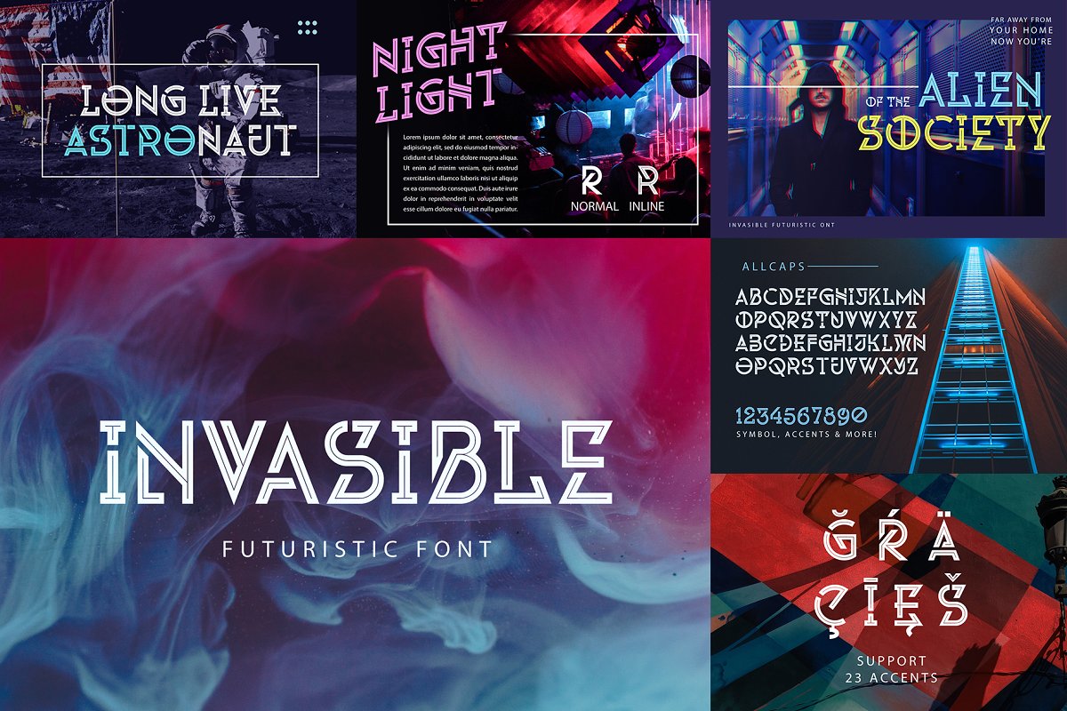 2019年超巨141个英文字体包下载 Font Bundle 2019_img_1