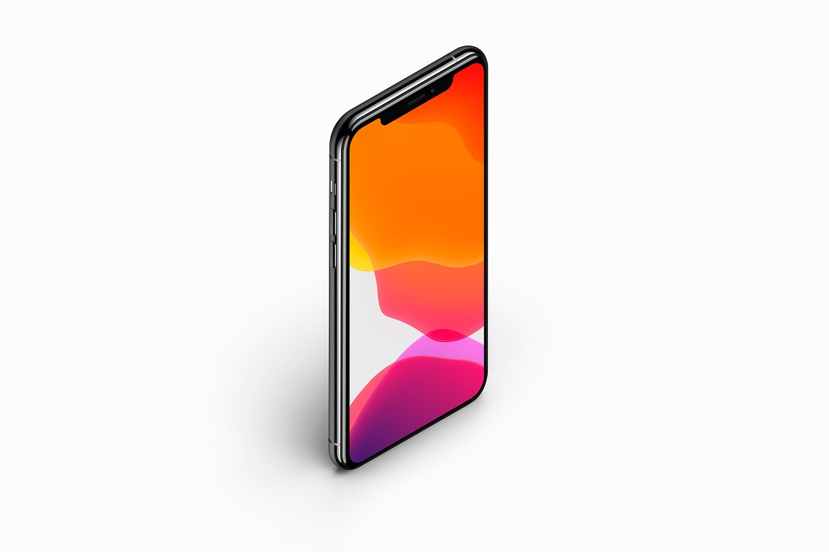 高品质iPhone 11 Pro苹果智能手机UI设计屏幕展示样机 Phone 11 Pro - 20 Mockups Scenes_img_1