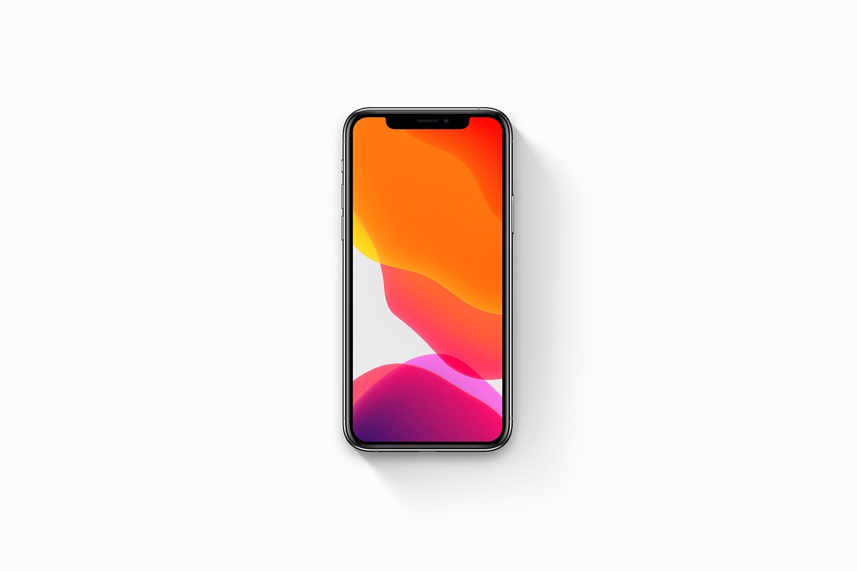 高品质iPhone 11 Pro苹果智能手机UI设计屏幕展示样机 Phone 11 Pro - 20 Mockups Scenes_img_1