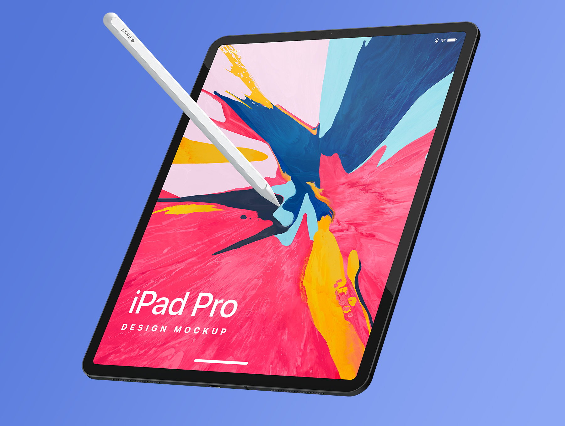 应用程序设计提案高分辨率iPad Pro展示样机02 iPad Pro Design Mockup 02_img_2