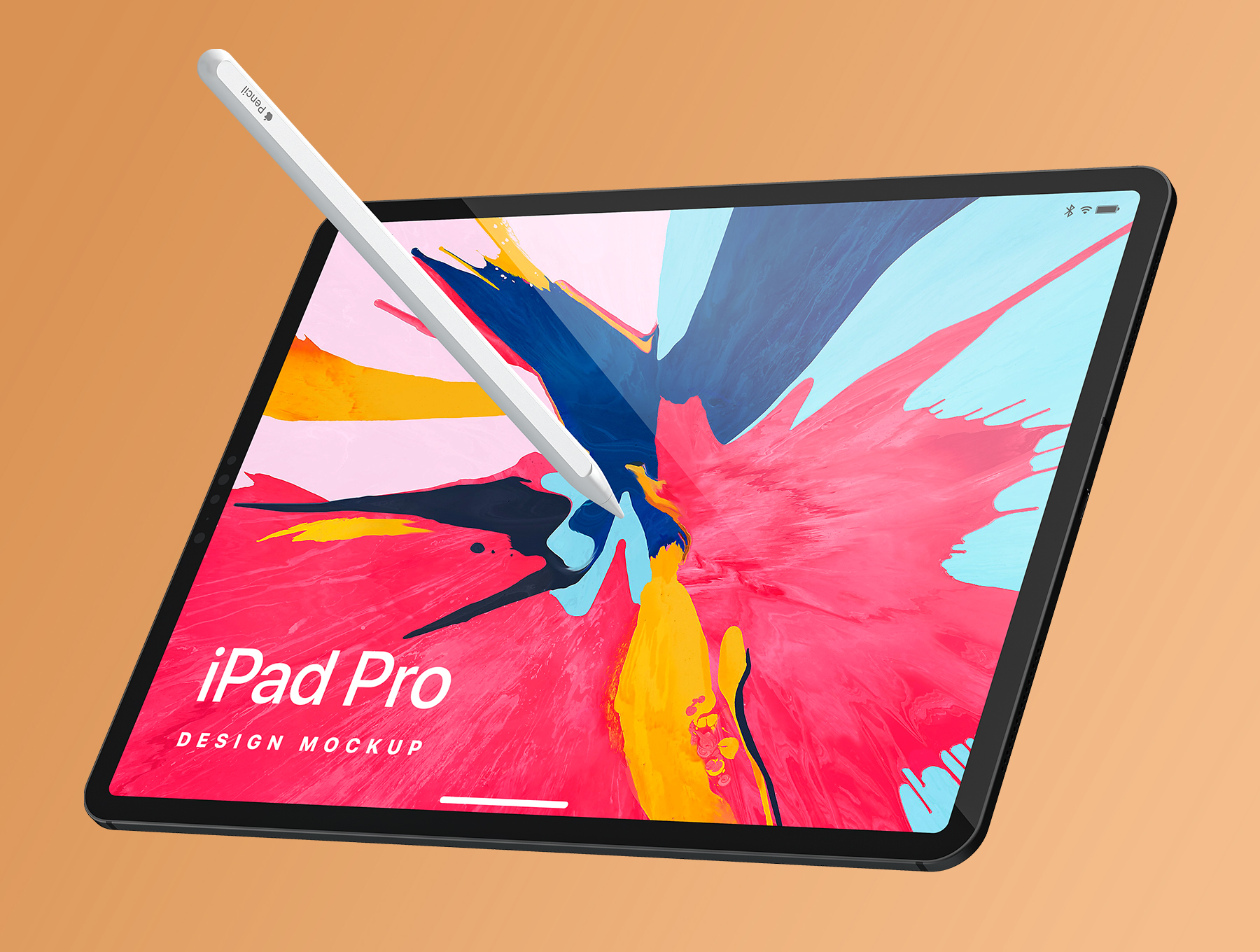 应用程序设计提案高分辨率iPad Pro展示样机02 iPad Pro Design Mockup 02_img_2