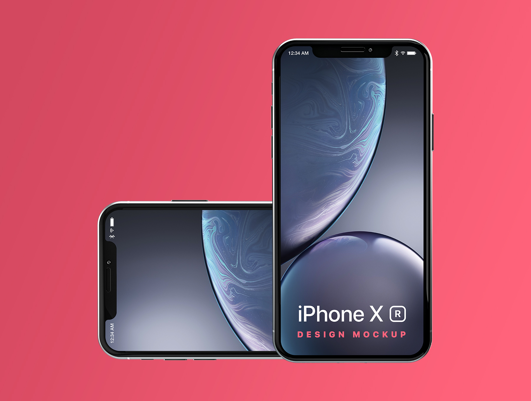 高品质应用程序设计iPhone XR展示样机03 iPhone XR Design Mockup 03_img_2