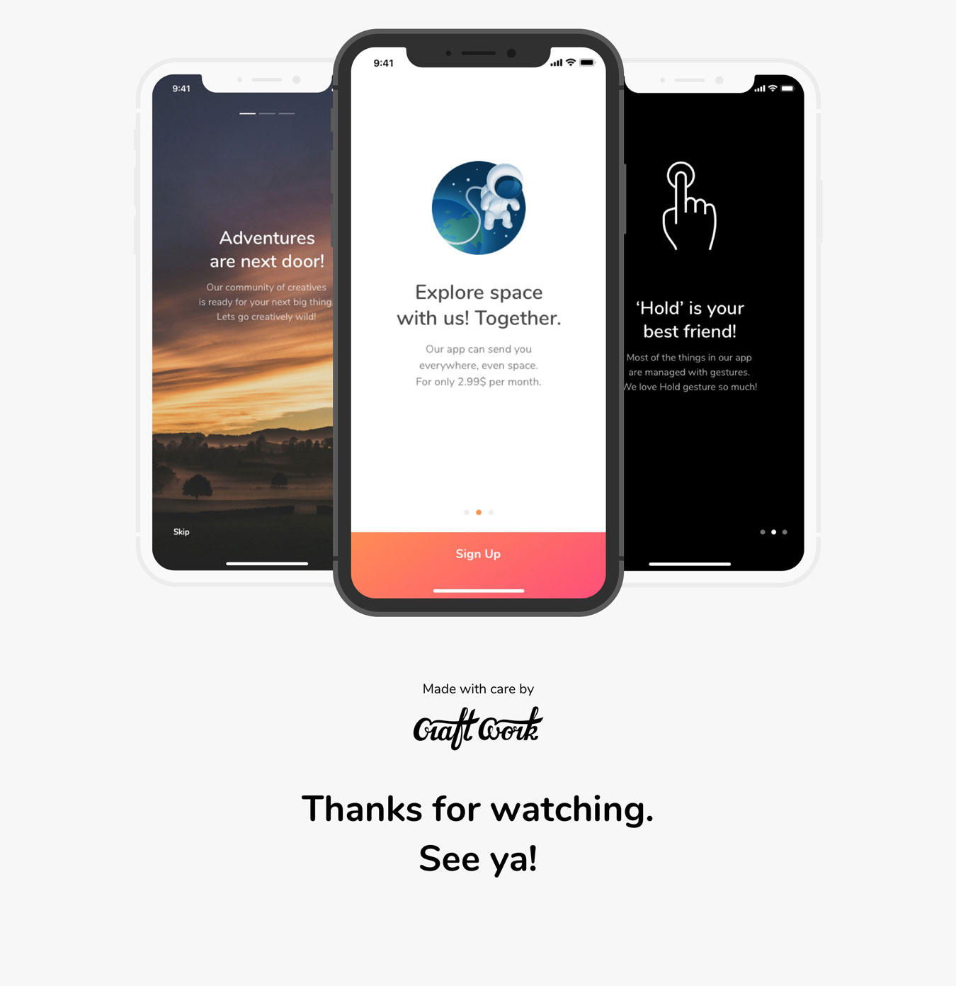 时尚的社交博客商城iPhone X iOS APP UI套件 Charlotte iOS UI Kit_img_2