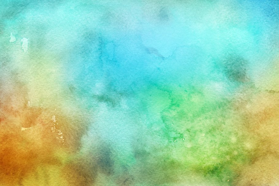 30个可爱的手绘春季水彩背景纹理 30 Spring Watercolor Backgrounds_img_2