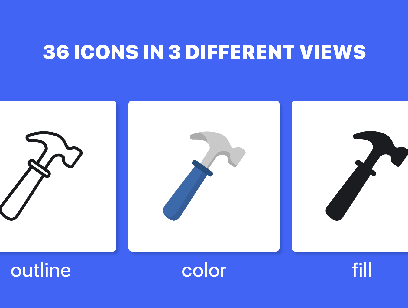 36个独特的UI工具仪器矢量图标 Instruments Icon Set_img_2