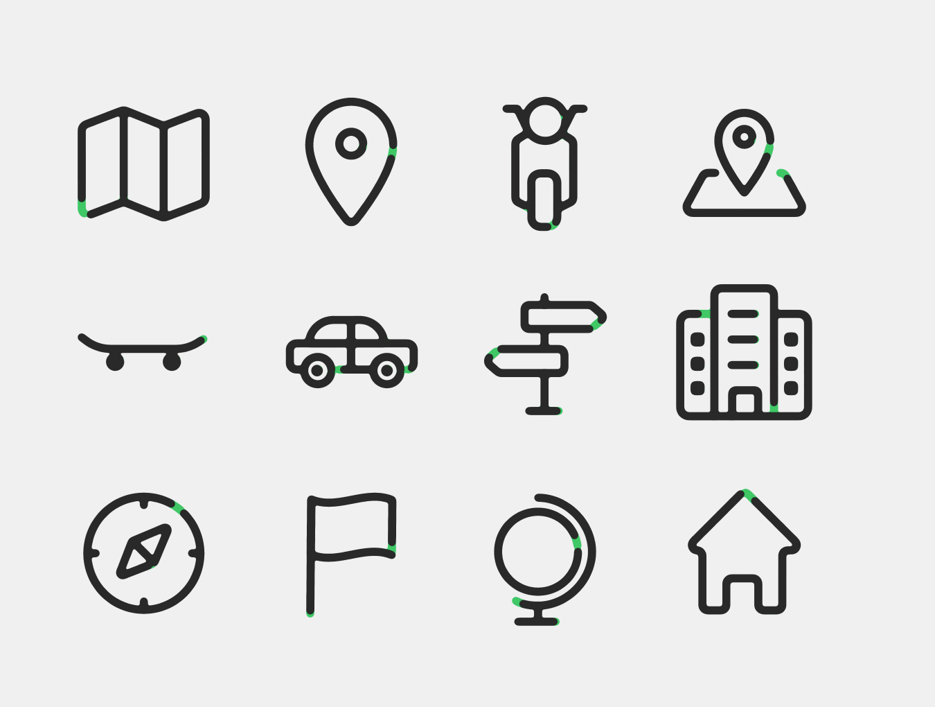 8个地图动画矢量图标 Maps Animated Icons_img_2