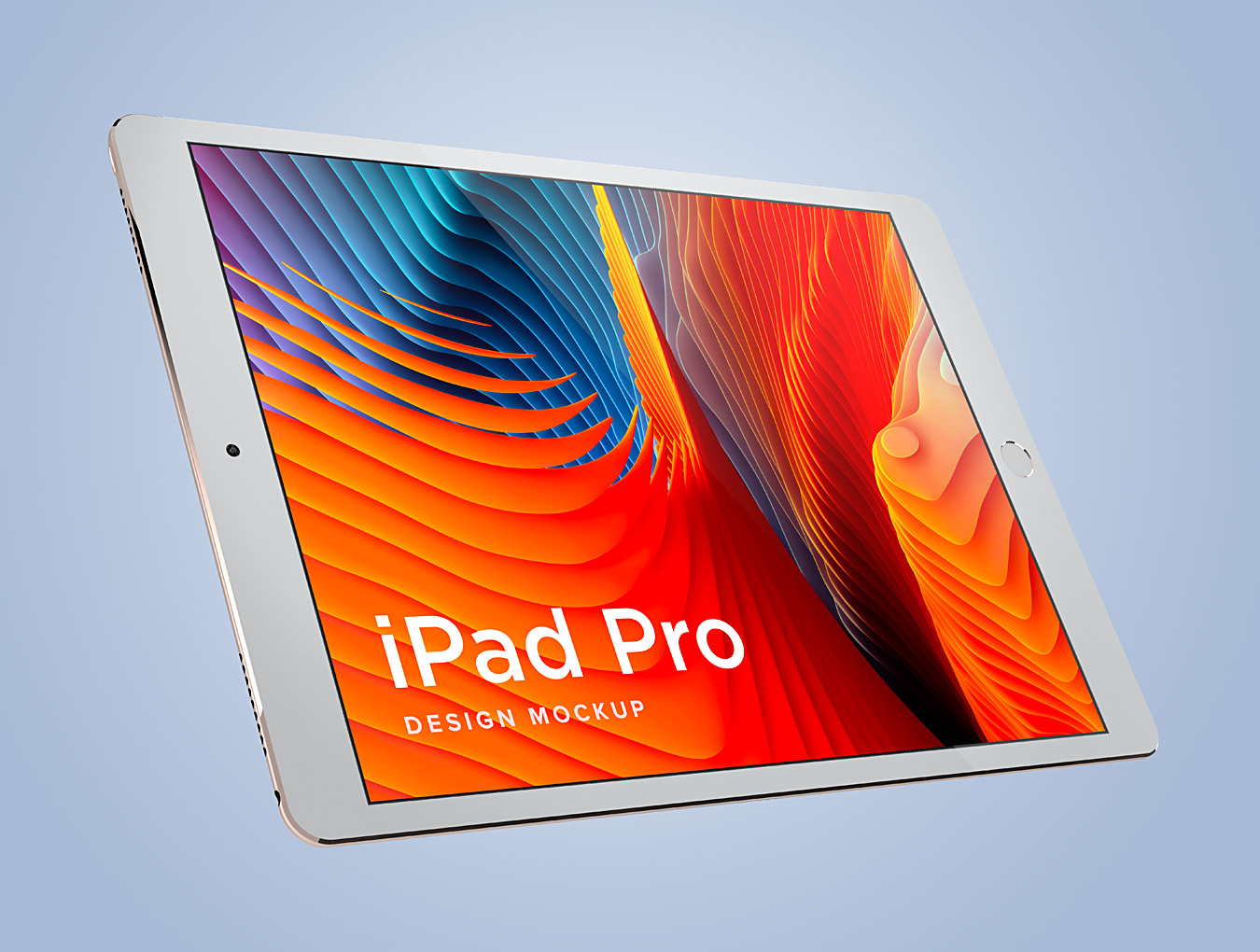 高分辨率iPad Pro模板APP设计展示样机 iPad Design Mockup_img_2