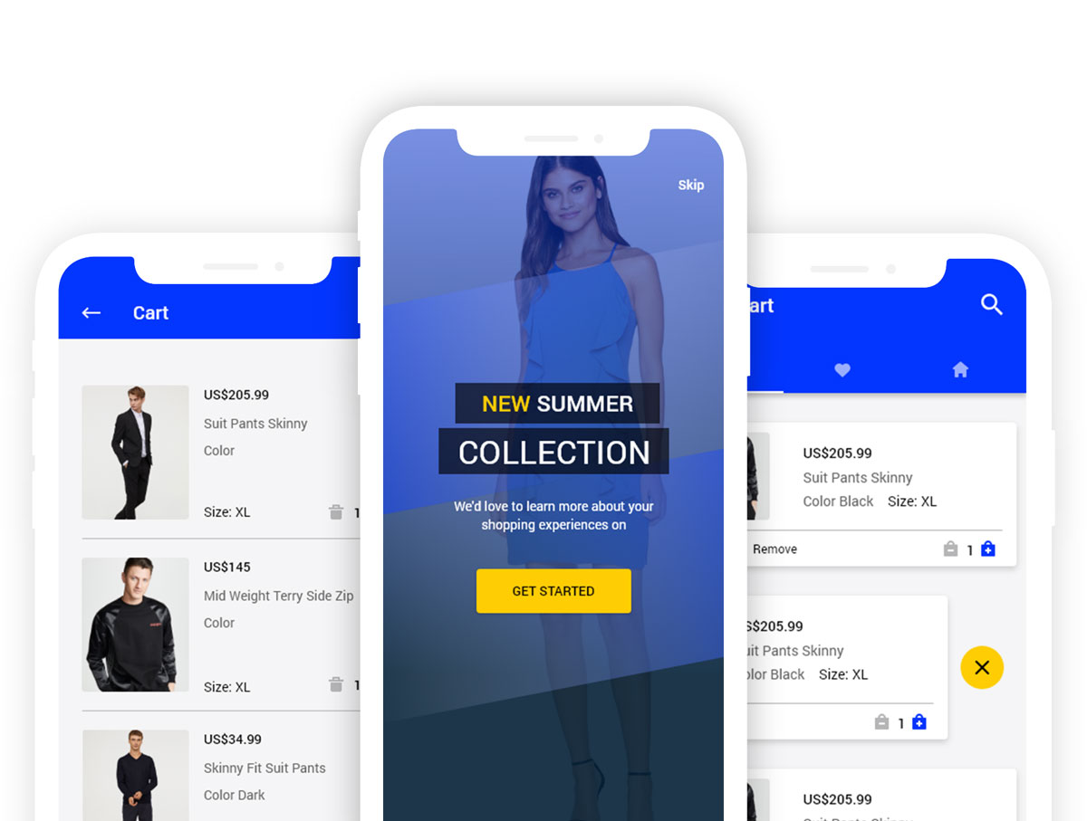 具有强大的视觉概念服装电子商城APP UI套件 Shopy Ui kit_img_2