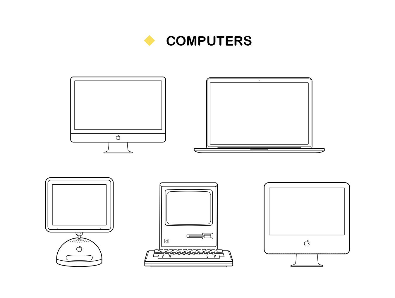 20个精益&高细节的电子设备图标 20 Gadget Icons_img_2