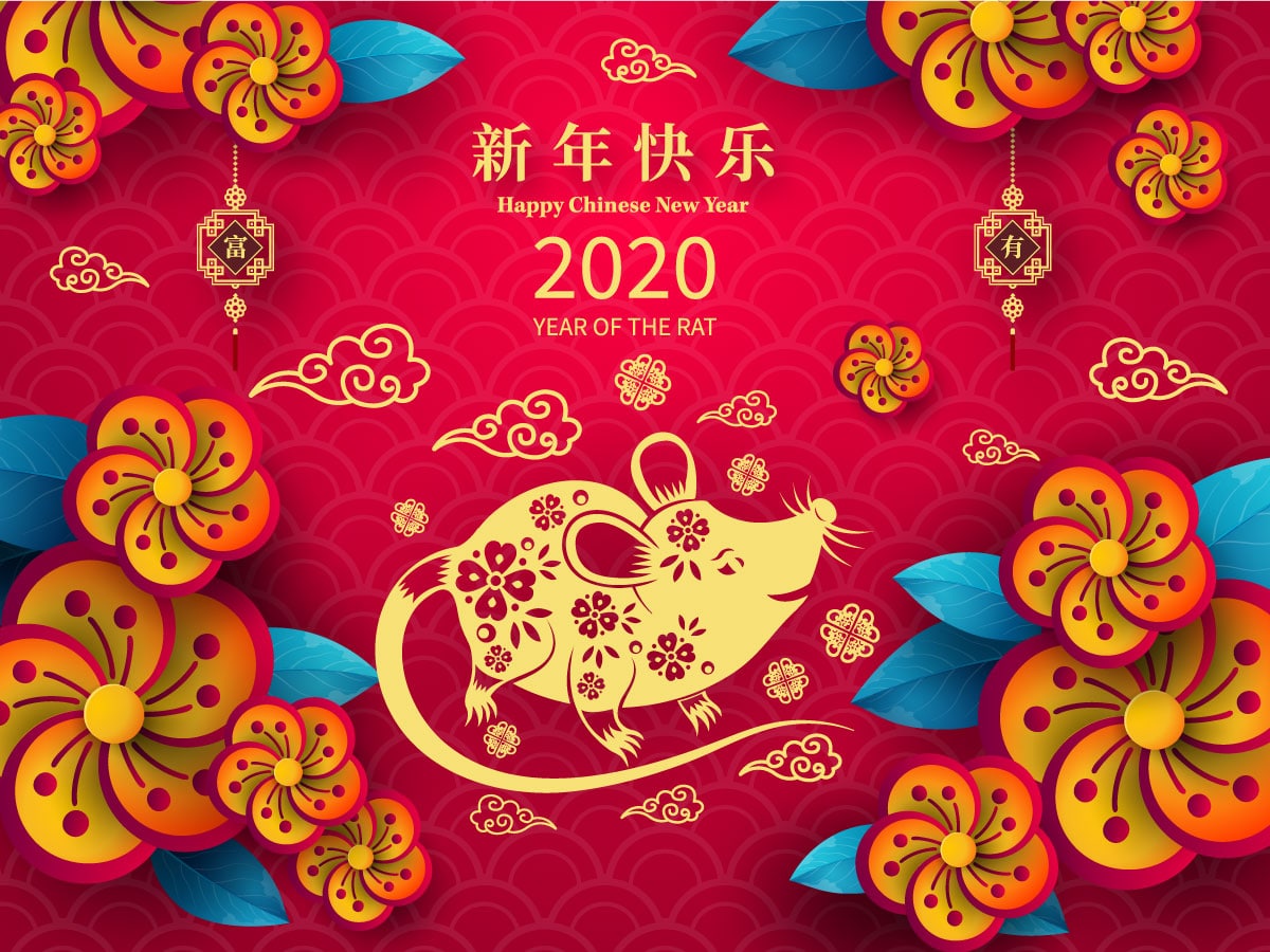 高品质2020年农历鼠年EPS矢量图形合集 High quality 2020 Lunar Year of the Rat EPS Vector Graphic Collection_img_2