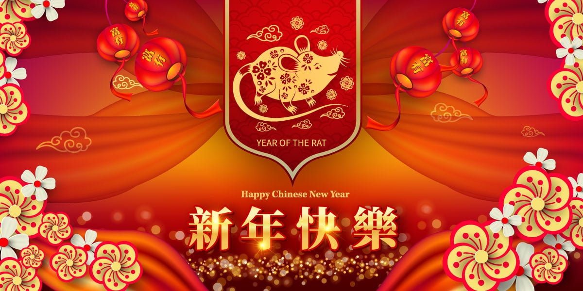 高品质2020年农历鼠年EPS矢量图形合集 High quality 2020 Lunar Year of the Rat EPS Vector Graphic Collection_img_2