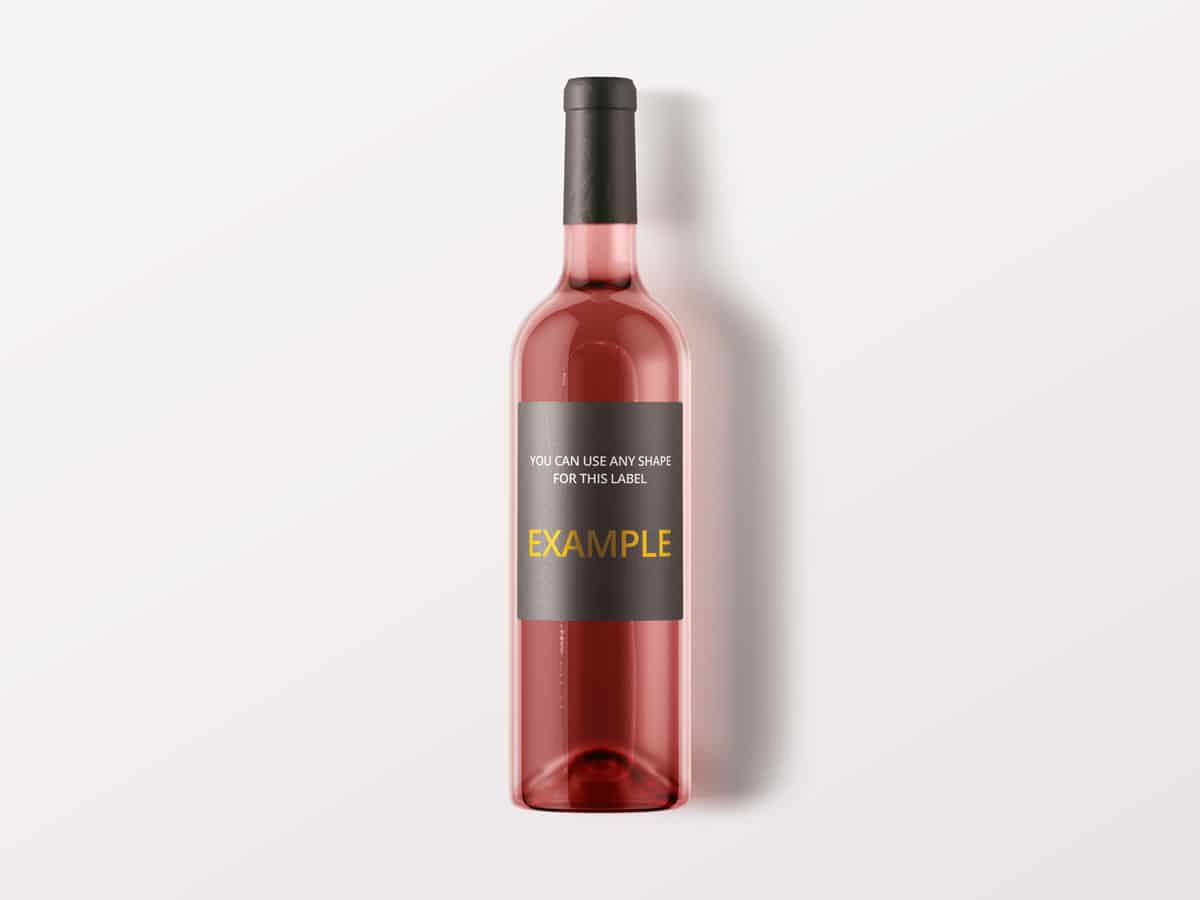 高端红酒葡萄酒玻璃瓶包装样机 Wine Bottle Mockup PSD_img_2