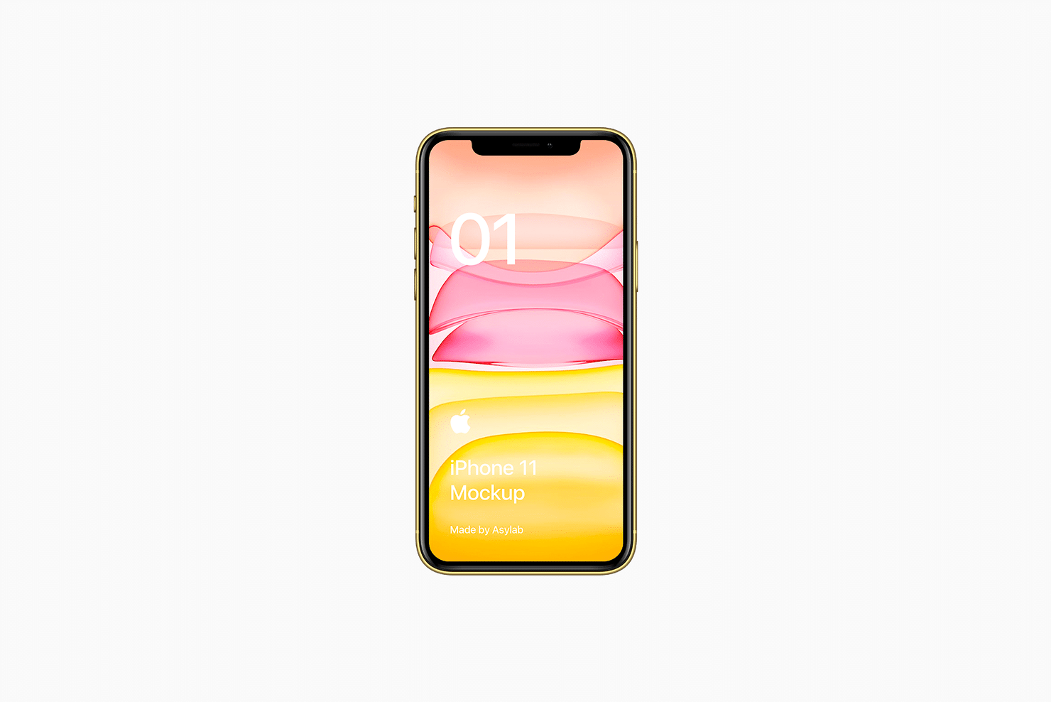 全新iPhone 11手机屏幕界面演示样机PSD模板 iPhone 11 Mockup PSD_img_2