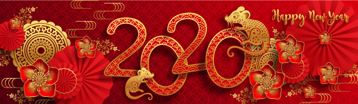 高品质2020年农历鼠年EPS矢量图形合集 High quality 2020 Lunar Year of the Rat EPS Vector Graphic Collection_img_2