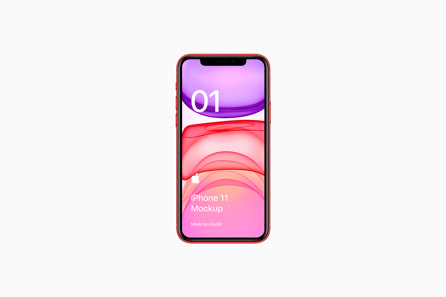 全新iPhone 11手机屏幕界面演示样机PSD模板 iPhone 11 Mockup PSD_img_2