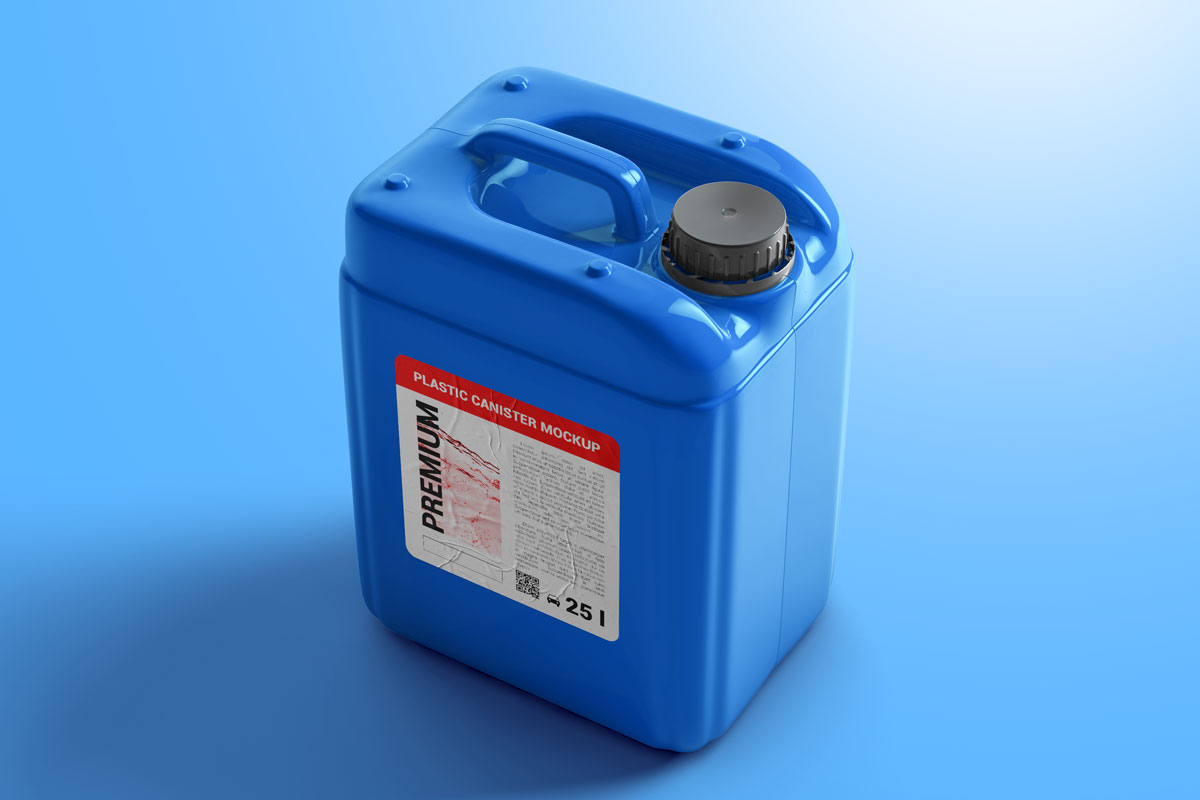 高品质润滑油汽油塑料桶样机 Plastic Canister Mock-Up_img_2