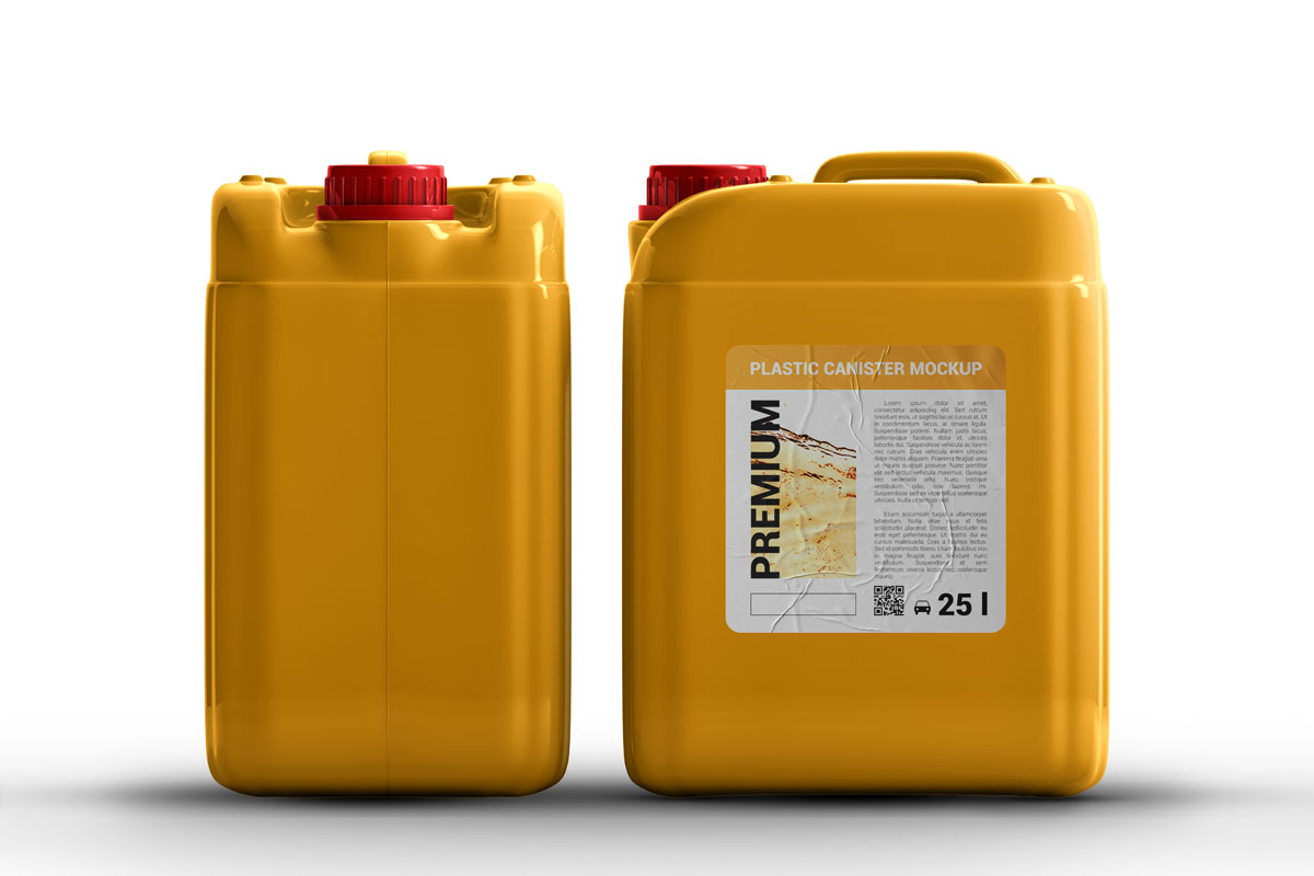 高品质润滑油汽油塑料桶样机 Plastic Canister Mock-Up_img_2