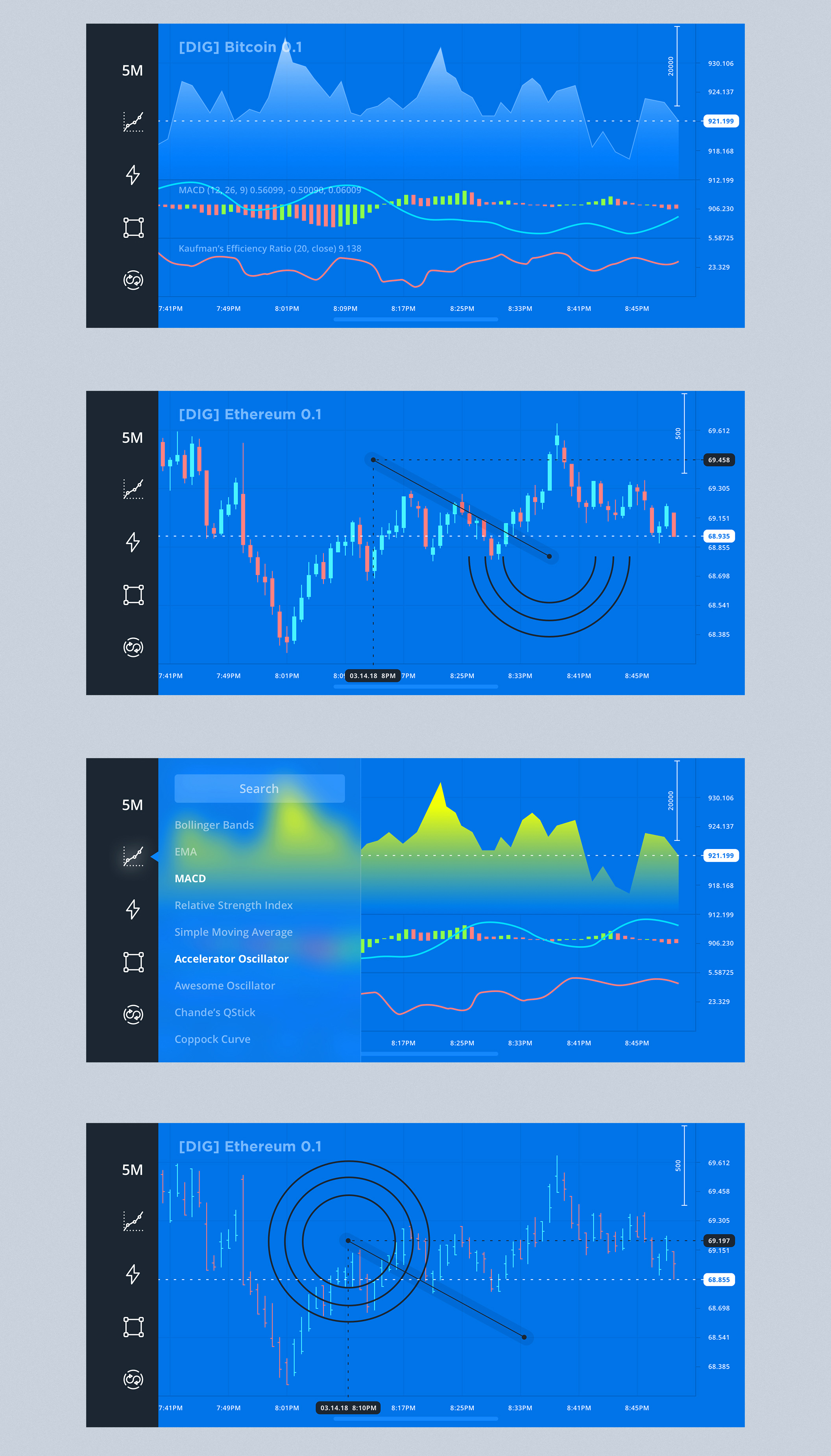 股票货币在线交易iOS APP UI工具包 Stock Market App UI Kit_img_2