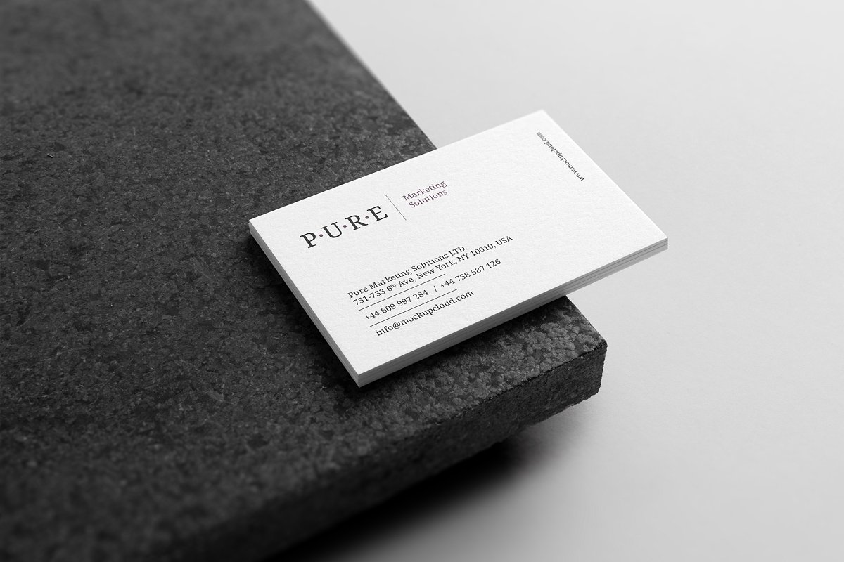 时尚优雅小清新品牌设计提案办公文创展示样机 Pure Branding Mockup Vol. 1_img_2
