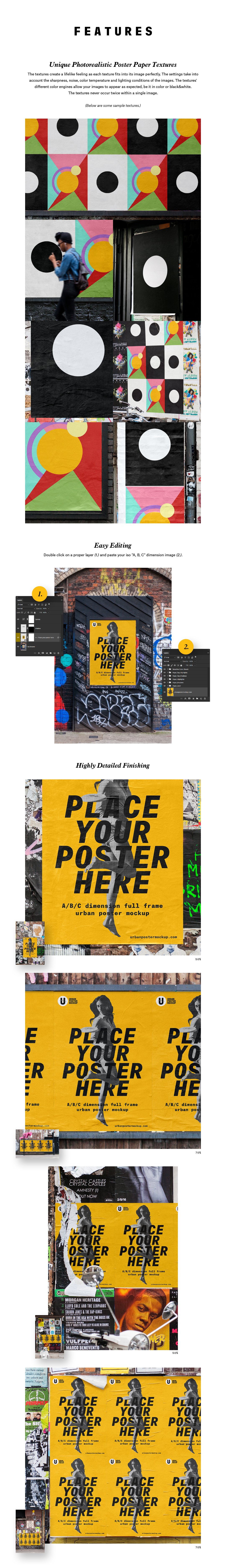 [7.28G] 超巨量城市户外海报广告牌展示样机组合 Urban Poster Mockup Bundle_img_2