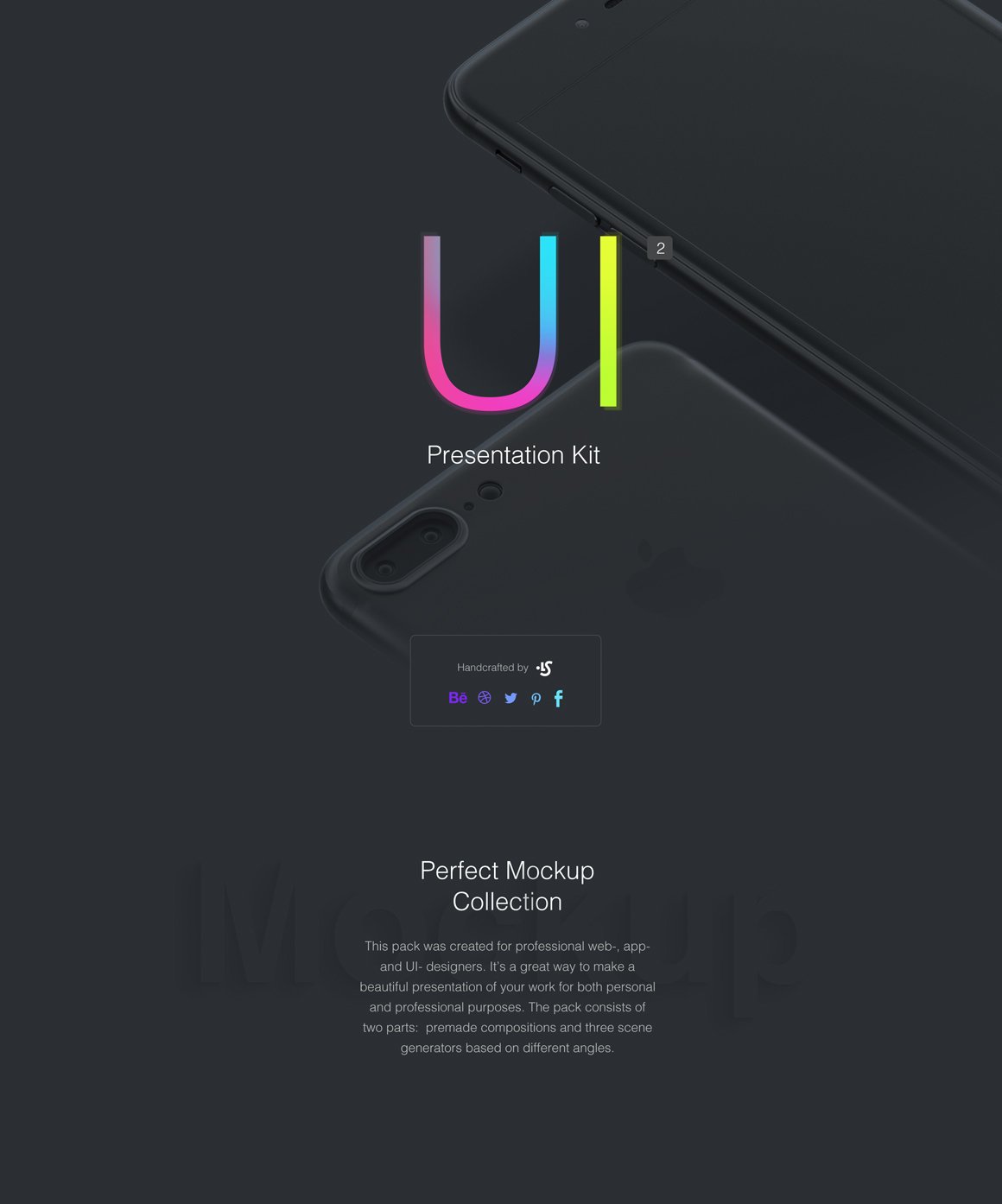 多角度UI网站设计提案电子设备展示样机 UI Presentation Kit, Devices Mockups_img_2