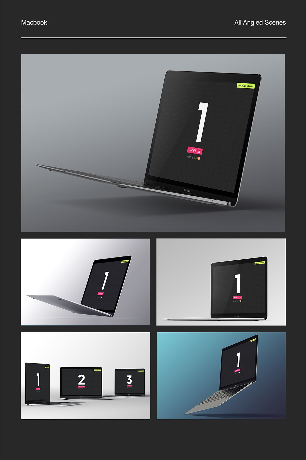 多角度UI网站设计提案电子设备展示样机 UI Presentation Kit, Devices Mockups_img_2