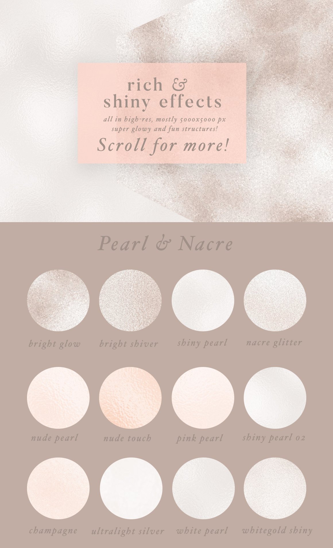 50款超高分辨率奢华金色&玫瑰金大理石背景纹理 50 Luxury Gold & Marble Textures_img_2