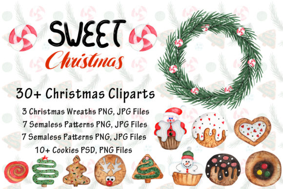 Watercolor-Sweet-Christmas-Cookies-by-tanatadesign-1-580x387