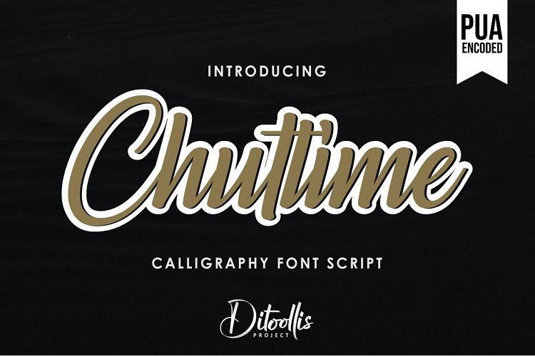 chuttime-script-font