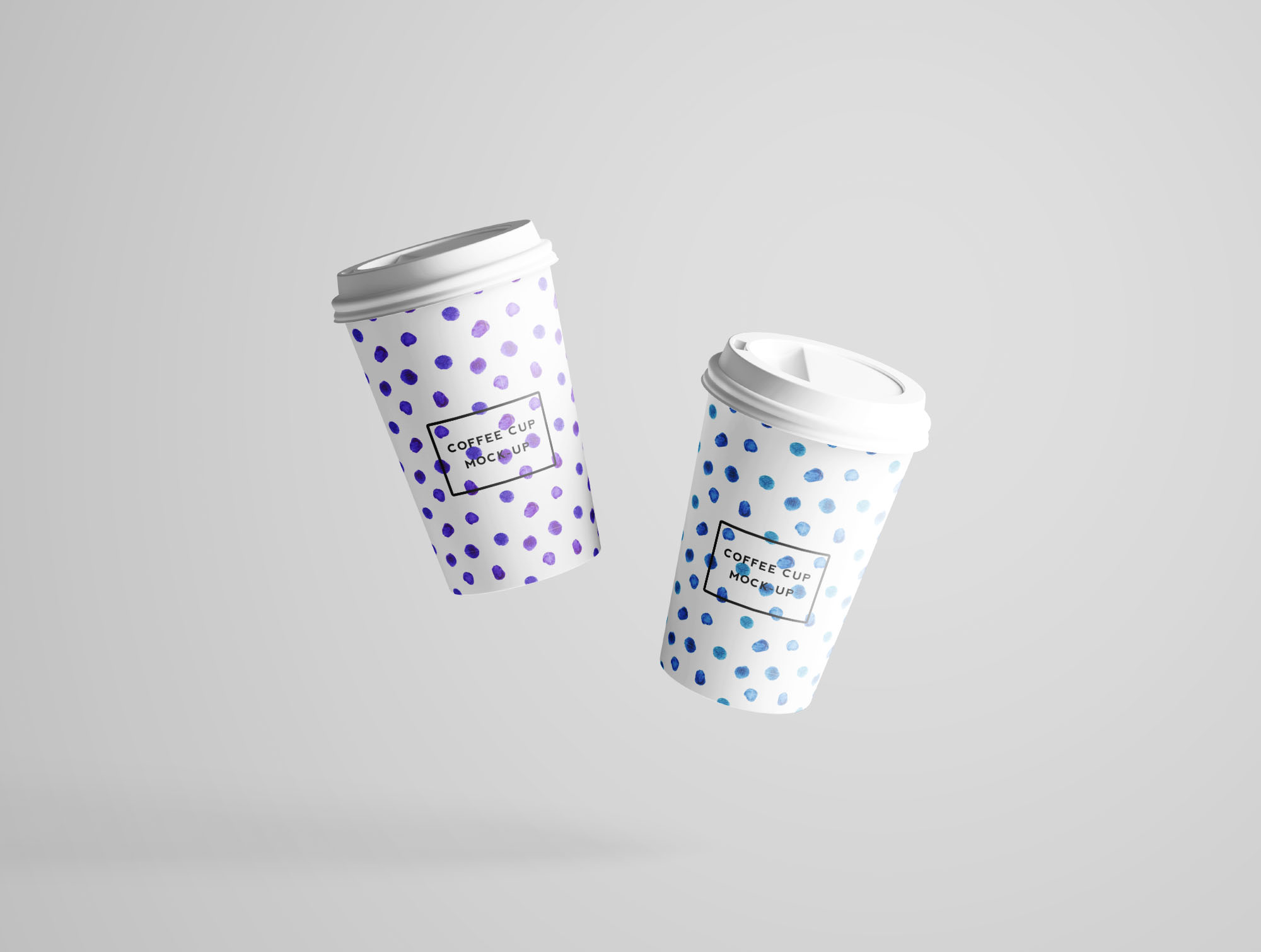 7个角度咖啡纸杯样机 7 PSD Coffee Cup Mockups_img_2