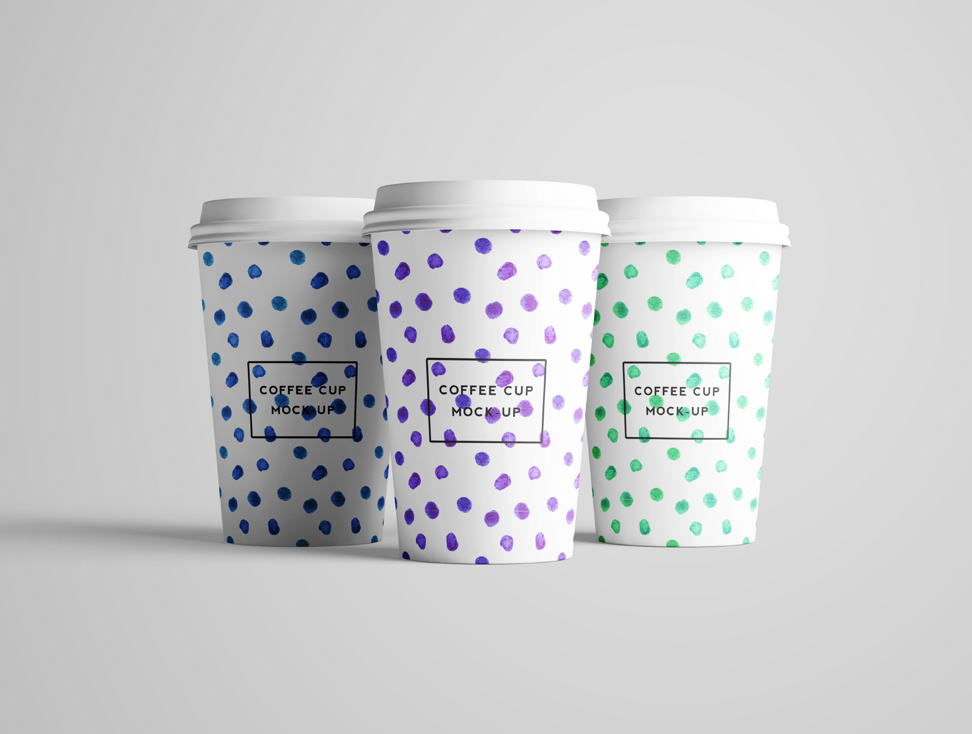 7个角度咖啡纸杯样机 7 PSD Coffee Cup Mockups_img_2