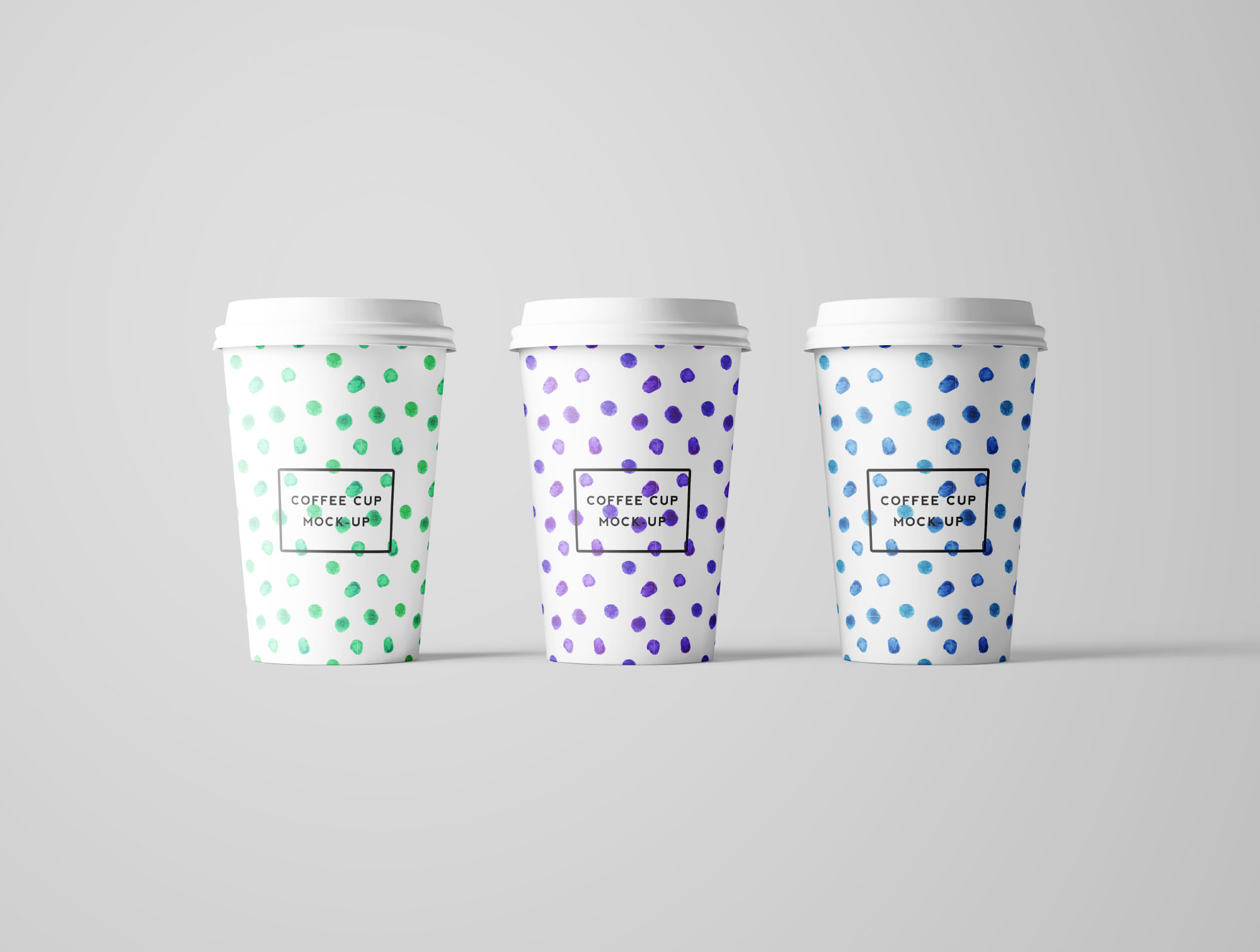 7个角度咖啡纸杯样机 7 PSD Coffee Cup Mockups_img_2