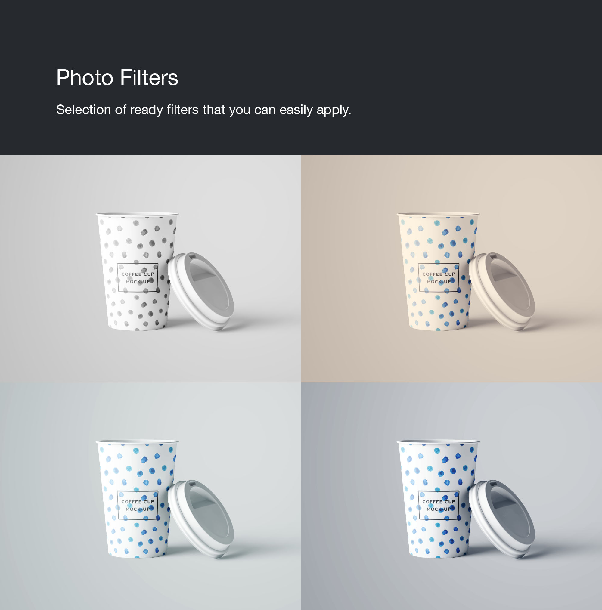 7个角度咖啡纸杯样机 7 PSD Coffee Cup Mockups_img_2