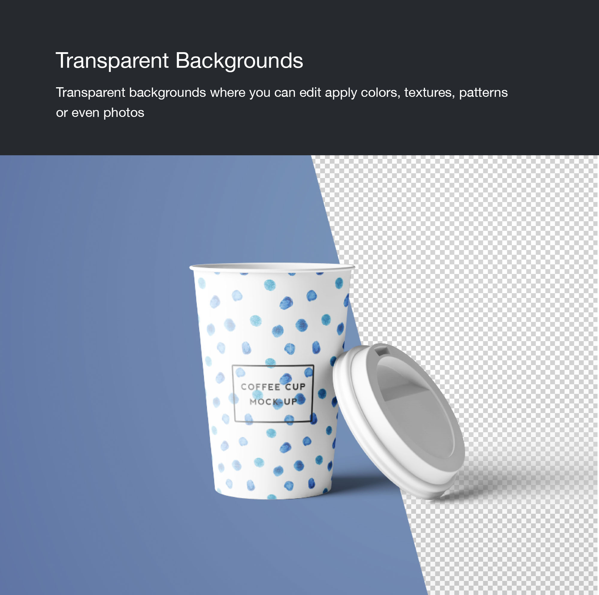 7个角度咖啡纸杯样机 7 PSD Coffee Cup Mockups_img_2