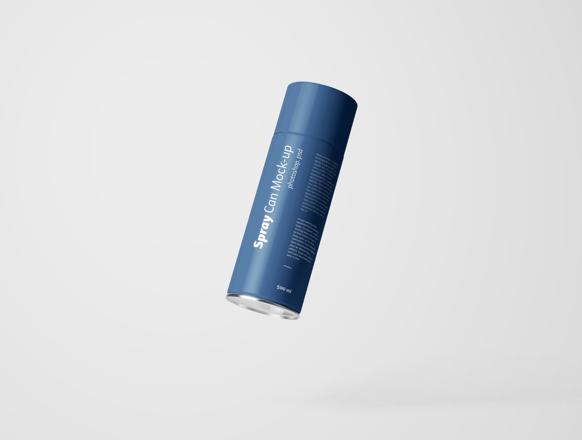 喷雾剂设计提案铁质灌装展示样机 Spray Can Mockup Photoshop PSD_img_2