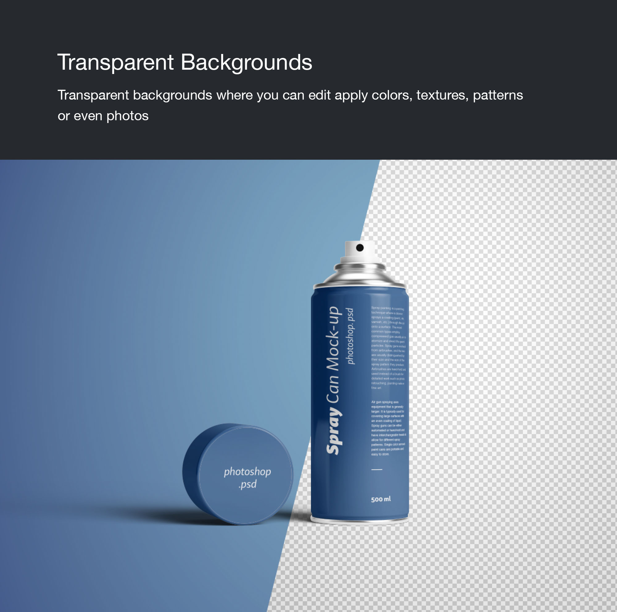 喷雾剂设计提案铁质灌装展示样机 Spray Can Mockup Photoshop PSD_img_2