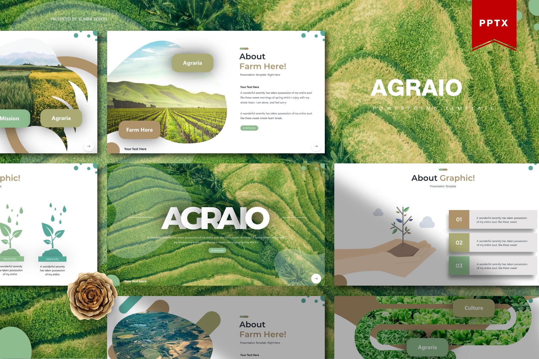 绿色农业食品介绍营销PPT模板KEY幻灯片SLIDES演示文稿 Agraio - Powerpoint, Keynote and Google Slides Templates_img_2