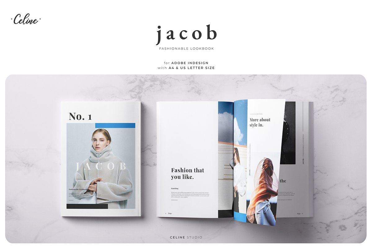 时尚女性服装摄影ID画册 JACOB Fashionable Lookbook_img_2