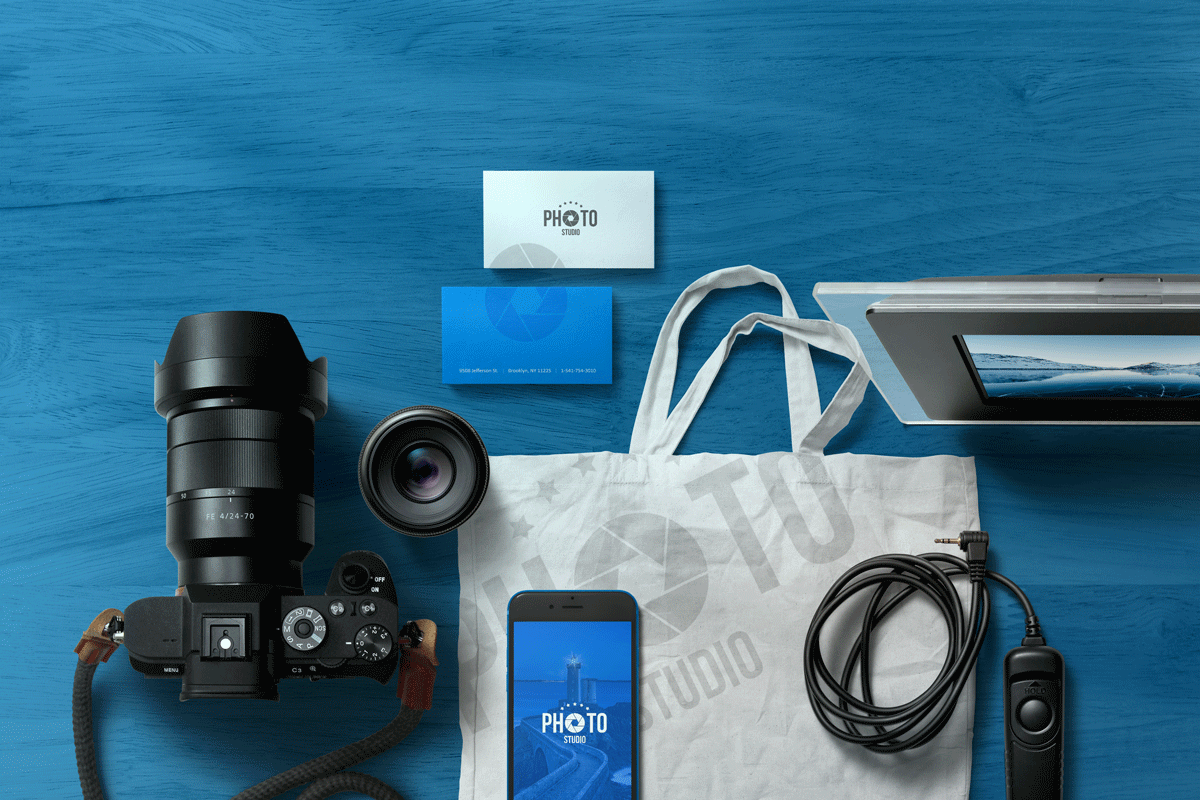 品牌VI设计提案办公文创档案袋手提袋展示样机 Art & Branding Mockups Vol.3_img_2