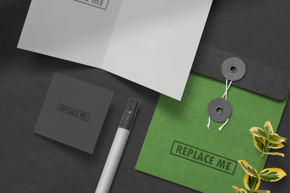 品牌VI设计提案办公文创档案袋手提袋展示样机 Art & Branding Mockups Vol.3_img_2