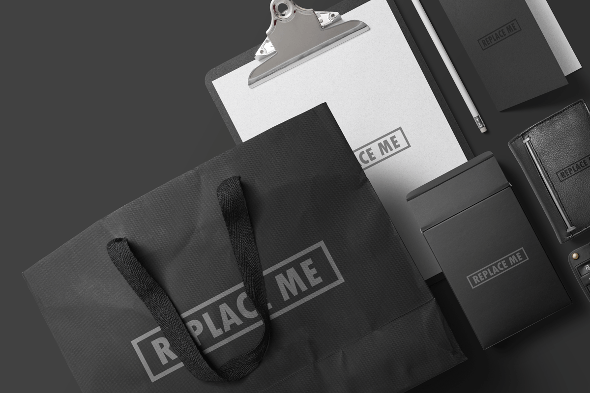 品牌VI设计提案办公文创档案袋手提袋展示样机 Art & Branding Mockups Vol.3_img_2