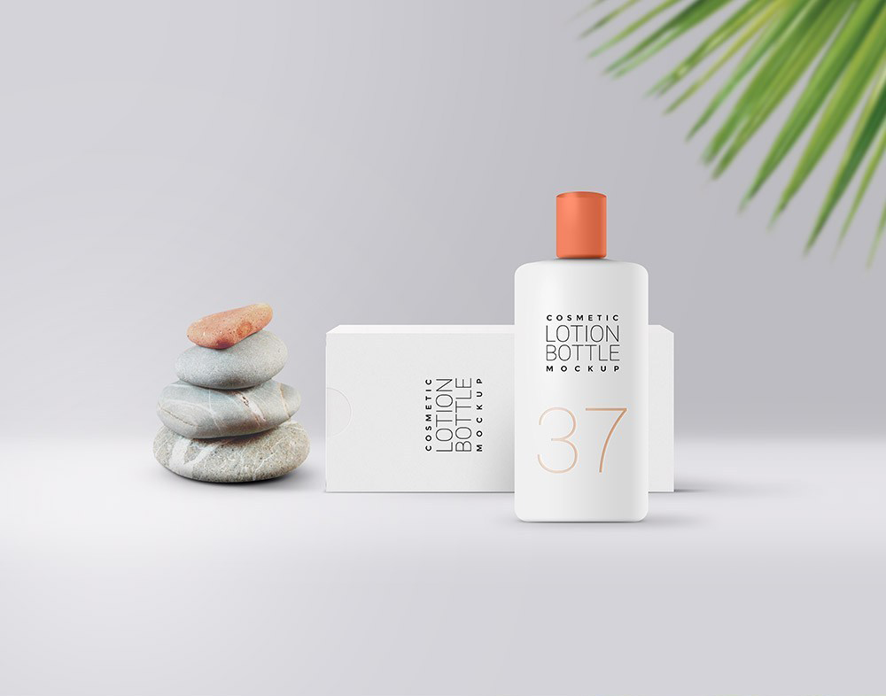 护肤品香水手油包装样机 Cosmetic Lotion Packaging Mockup_img_2